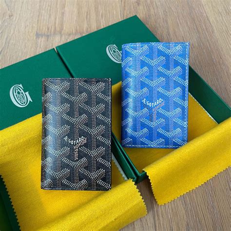 goyard mens cardholder|goyard men's wallet price 2022.